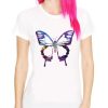 Awesome Butterfly Simple Art Design T-Shirt Women's DB