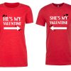 Couple T-shirts, Valentine T-shirts for Couples, Matching Couple Outfits DB
