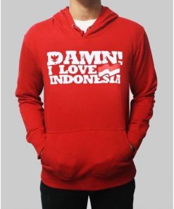 Damn I Love Indonesian Hoodie DB