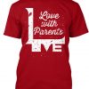 Happy Valentine Days Parents T-Shirt DB