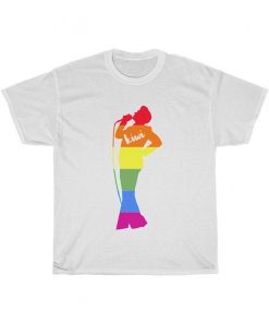 Rainbow Kiwi Pose Unisex T-shirt DB