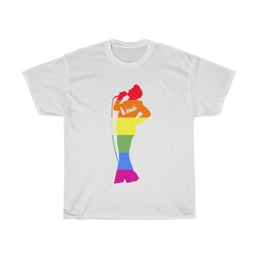 Rainbow Kiwi Pose Unisex T-shirt DB