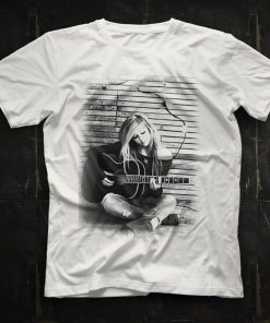 White Unisex Avril Lavigne T-Shirt DB
