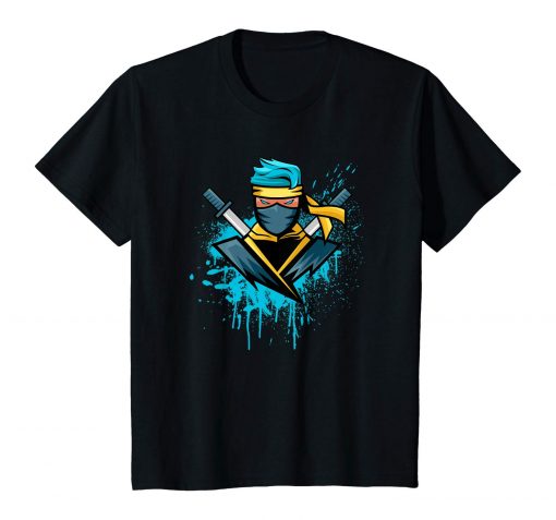 Blue Ninja Gamer T-Shirt