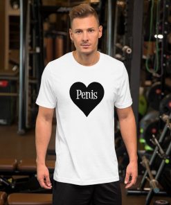 Penis love pride T-shirt. Funny adult humor graphic Tee T-Shirt DB