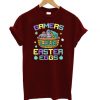 Easter Bunny Gamer Gaming Boy Love Easter Eggs Mens Boys T-Shirt