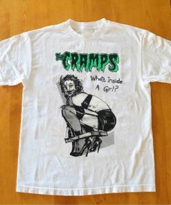 Rare THE CRAMPS Band Tee Tour Concert t shirt