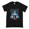 Acdc – Red Thunder Guitar T Shirt