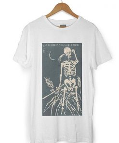 Vintage Japanese Skull Moon T-Shirt