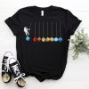 Astronaut Spaceman Planets Funny Space Dwarf Solar System Astronomy T-Shirt