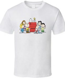 Peanuts Gang Snoopy Charlie Brown Vintage T Shirt