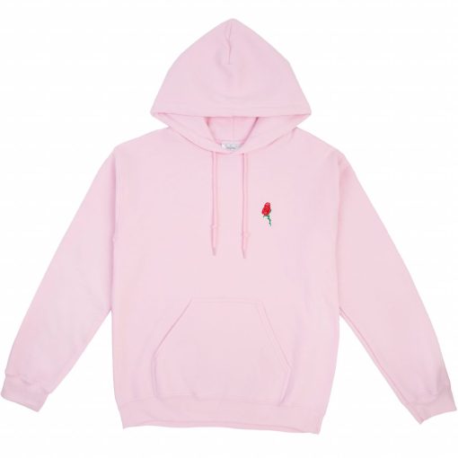 Pink Rose Hoodie thd