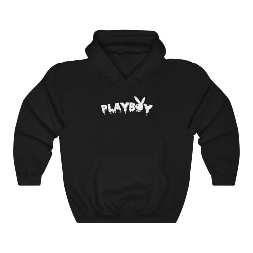 Playboy Black Slime Hoodie thd