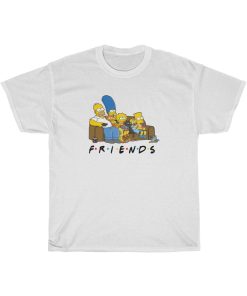 The Simpsons Friends T-shirt thd