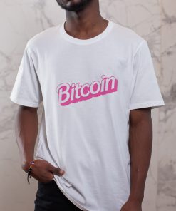 Bitcoin Pink Retro T-shirt