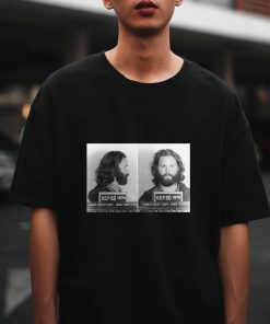 Jim Morrison Mugshot Shirt Jim Morrison T-Shirt