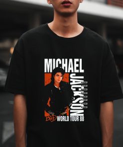 Michael Jackson Bad Tour 88 T-shirt