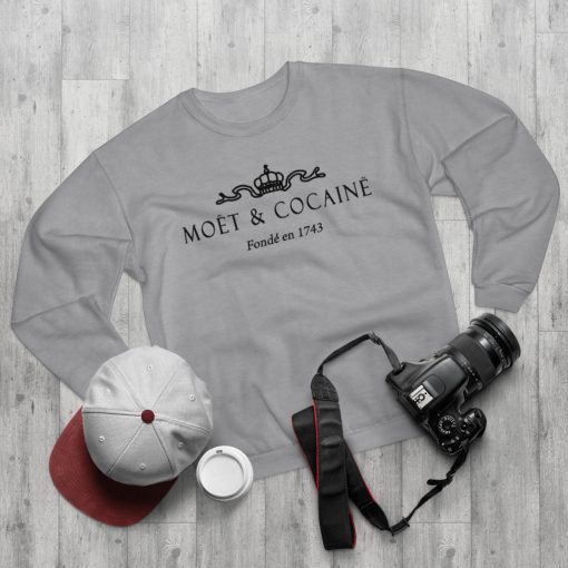 narcotics moet and cocaine sweatshirt thd