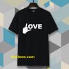 Love Middle Finger Logo T-Shirt