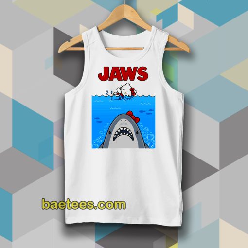 jaws hello kitty tanktop