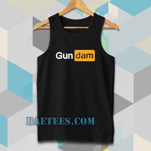 Porn Hub GUN DAM Tanktop