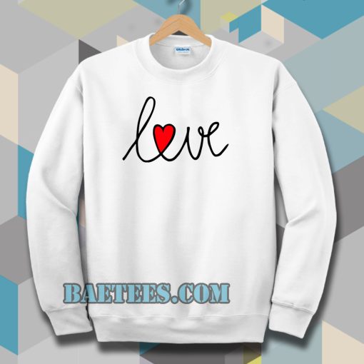 RED LOVE Sweatshirt