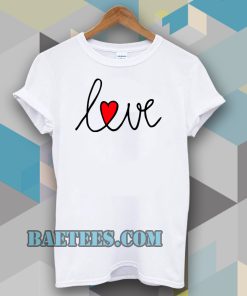 RED LOVE T-shirt