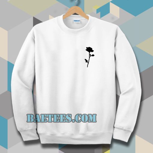 Rose black rose Sweatshirt