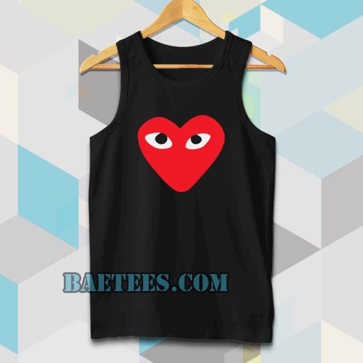 Heart with eyes Tanktop