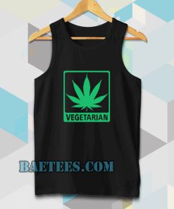 Vegetarian Marijuana Tanktop