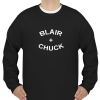 blair and chuck SWEATSHIRT