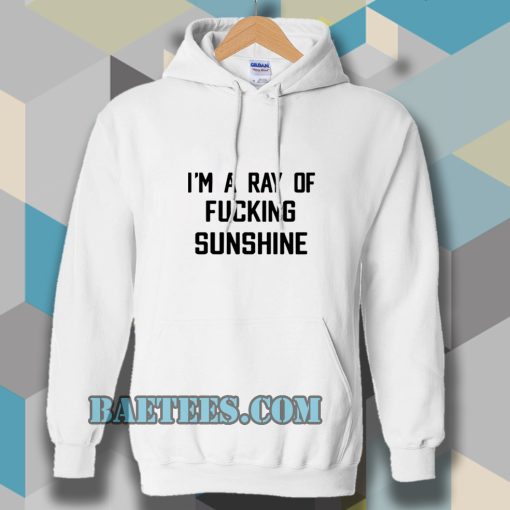 im a ray of fucking sunshine Hoodie