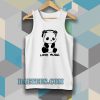 panda love music ringer Tanktop