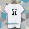 panda love music ringer Tshirt