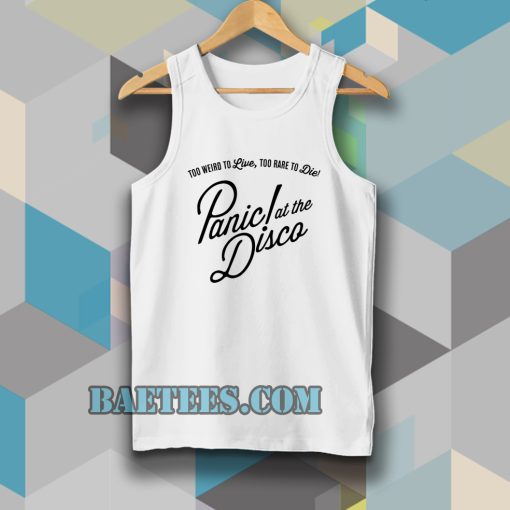 panic at the disco White Tanktop