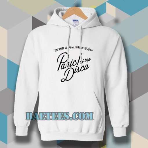 panic at the disco White hoodie