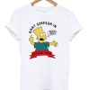 Bart Simpson In Fuck Off Dude’s T-Shirt