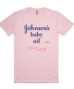 Johnson’s Baby Oil Logo T shirt
