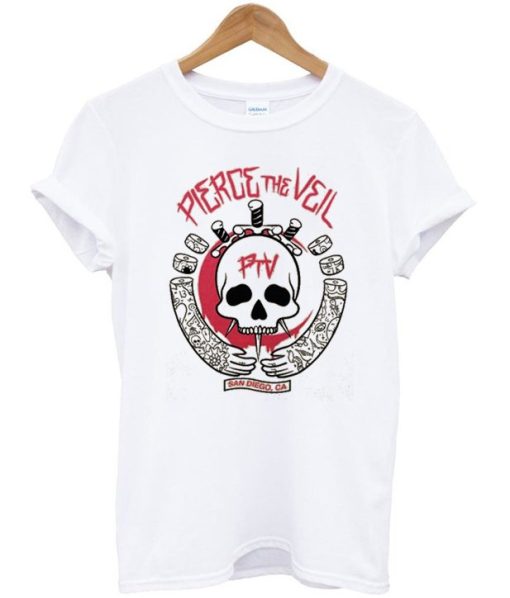 Pierce The Veil Skull T-Shirt