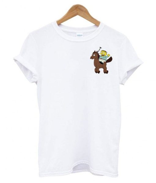 Ralph Wiggum Pocket Print T-Shirt