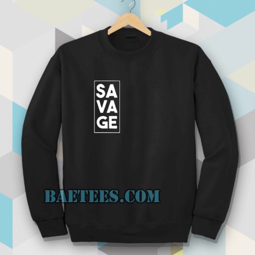 Savage Minimalist Sweatshirt