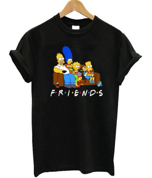 The Simpsons Friends T-shirt