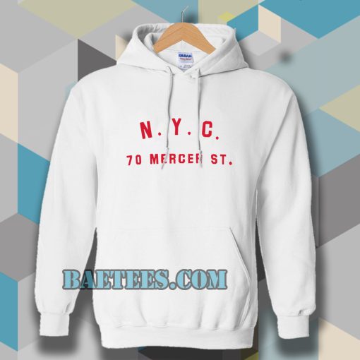 nyc 70 mercer st Hoodie