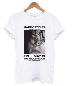 Harry Styles Live In Concert The Troubadour T shirt