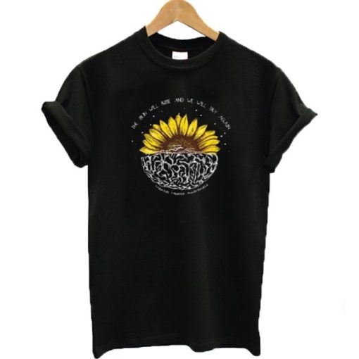 Mental Health Awareness Sunflower T shirt