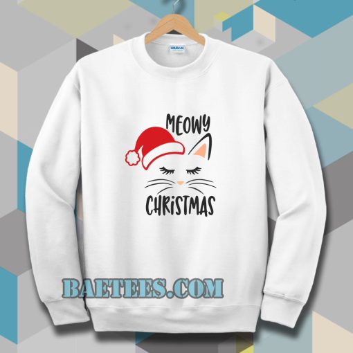 Meowy christmas Sweatshirt