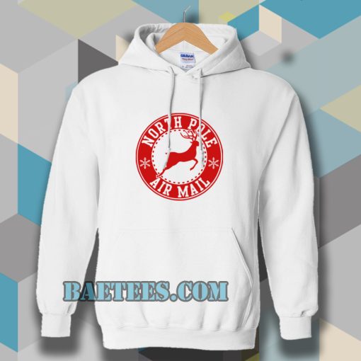 North Pole Air Mail Hoodie