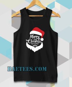 Santa Style Merry Chritsmas Tanktop