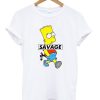 Savage Bart Simpson T-shirt