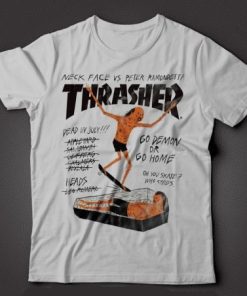 Thrasher Magazine Neck Face Vs Peter Ramondetta T Shirt